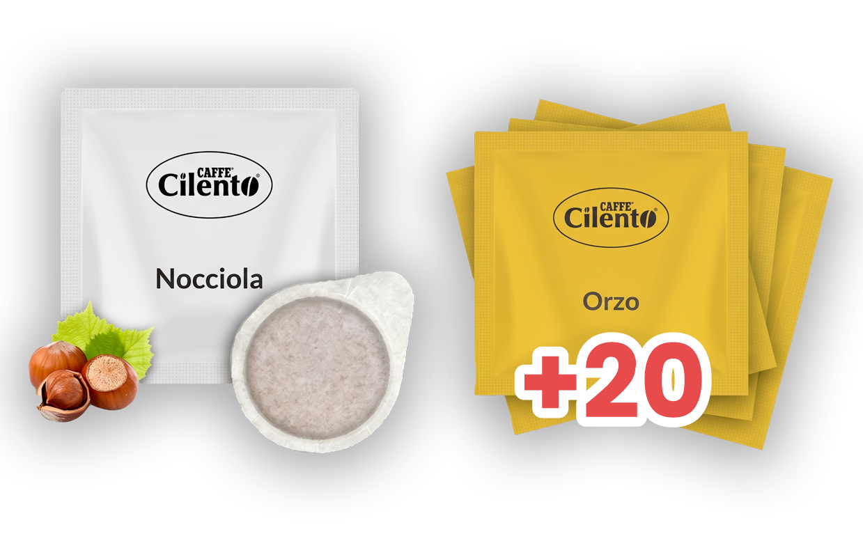 Promo Cialde Nocciola e Orzo